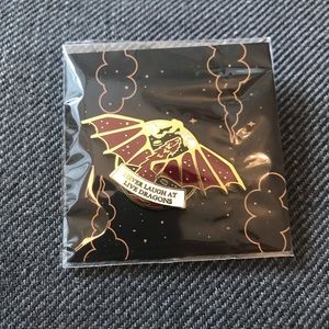 Enamel Pin from Owlcrate Jr.-Dragon